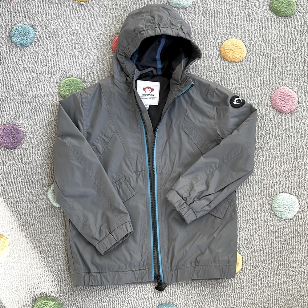 Stylish lightweight Appaman rain coat size 5